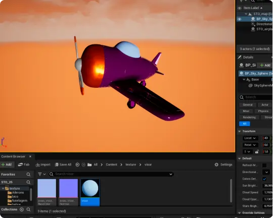 Imagem ilustrativa do Unreal Engine